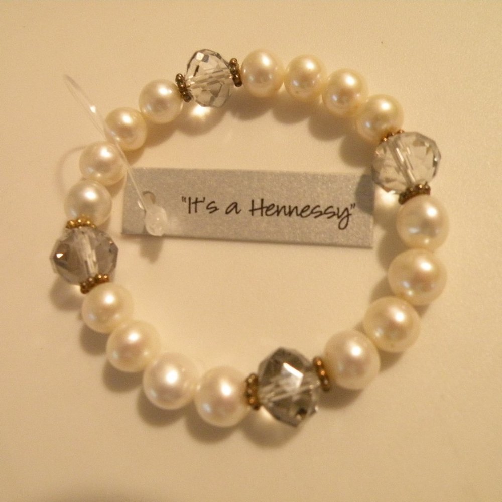 Its a Hennessy bracelet